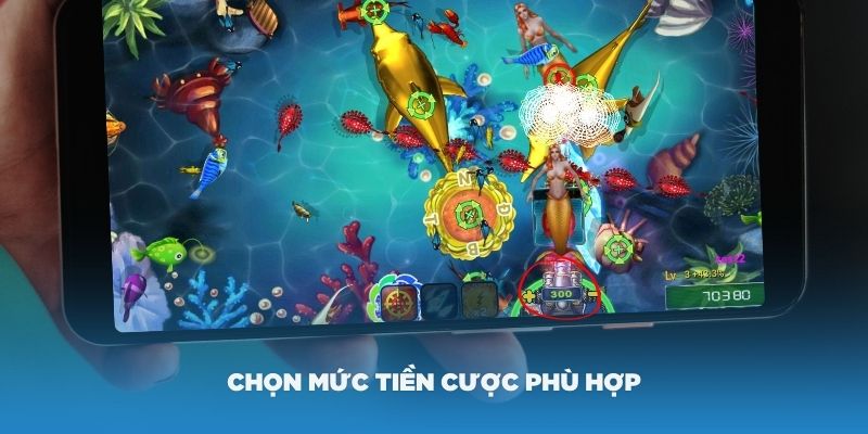 Thành viên hãy chọn mức tiền cược phù hợp với tài chính của mình