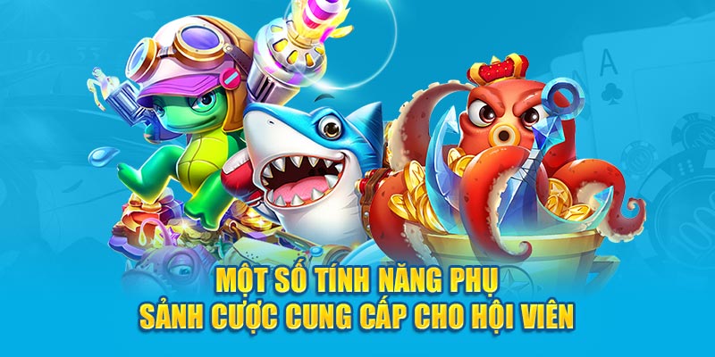 Một số tính năng phụ sảnh cược cung cấp cho hội viên